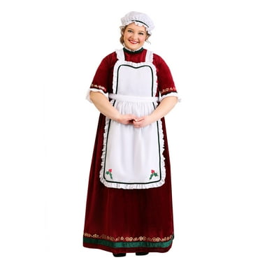 Plus Size Mrs Claus Costume - Walmart.com