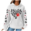 thumbnail image 1 of Plus Size Hoodie Christmas Sweater Winter Shirts for Women Clearance Womens Crewneck Sweatshirt Womens Long Sleeve Tops Casual Fashionable Women's Printed Pullover Round Neck Top, 1 of 4