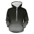 thumbnail image 1 of Plus Size Hoodies for Men with Front Pocket Big & Tall S-4X Fleece Lined Sweatshirts Mens Trendy Gradient Printed Pullover Long Sleeve Hoodie Tops, 1 of 4