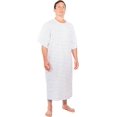 thumbnail image 1 of Plus Size Hospital Gown 5X - Royal, 1 of 2