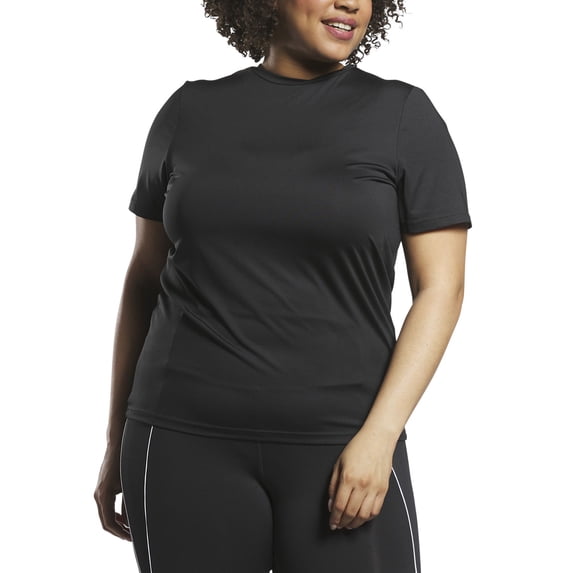 Plus Size Identity Training Speedwick T-Shirt Night Black 1X