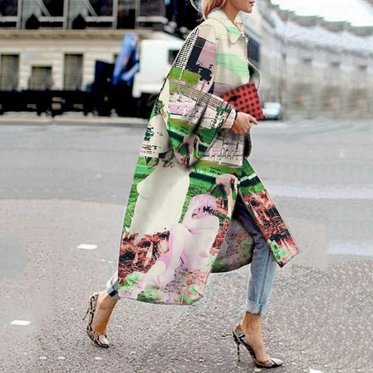 Colorful trench coat cheap