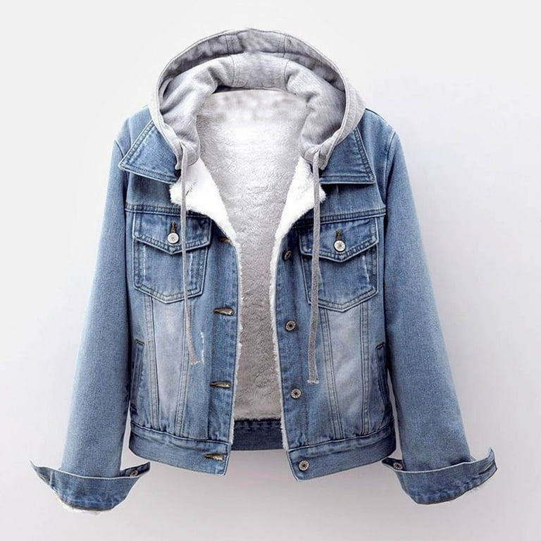 Jean jackets over hoodies shop