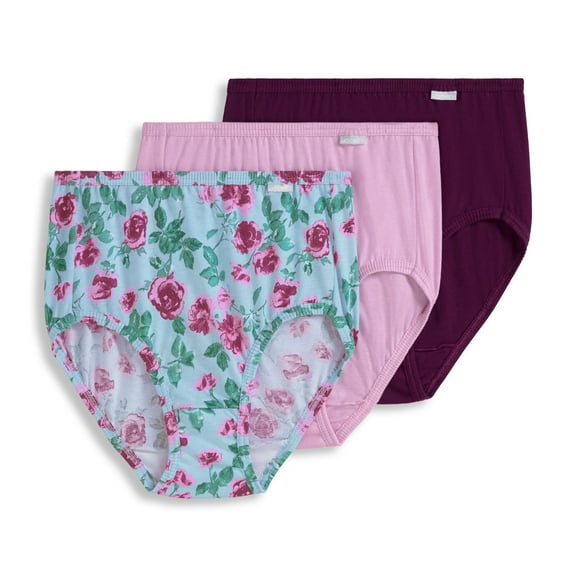 Jockey Women's Plus Size Elance Brief - 3 Pack