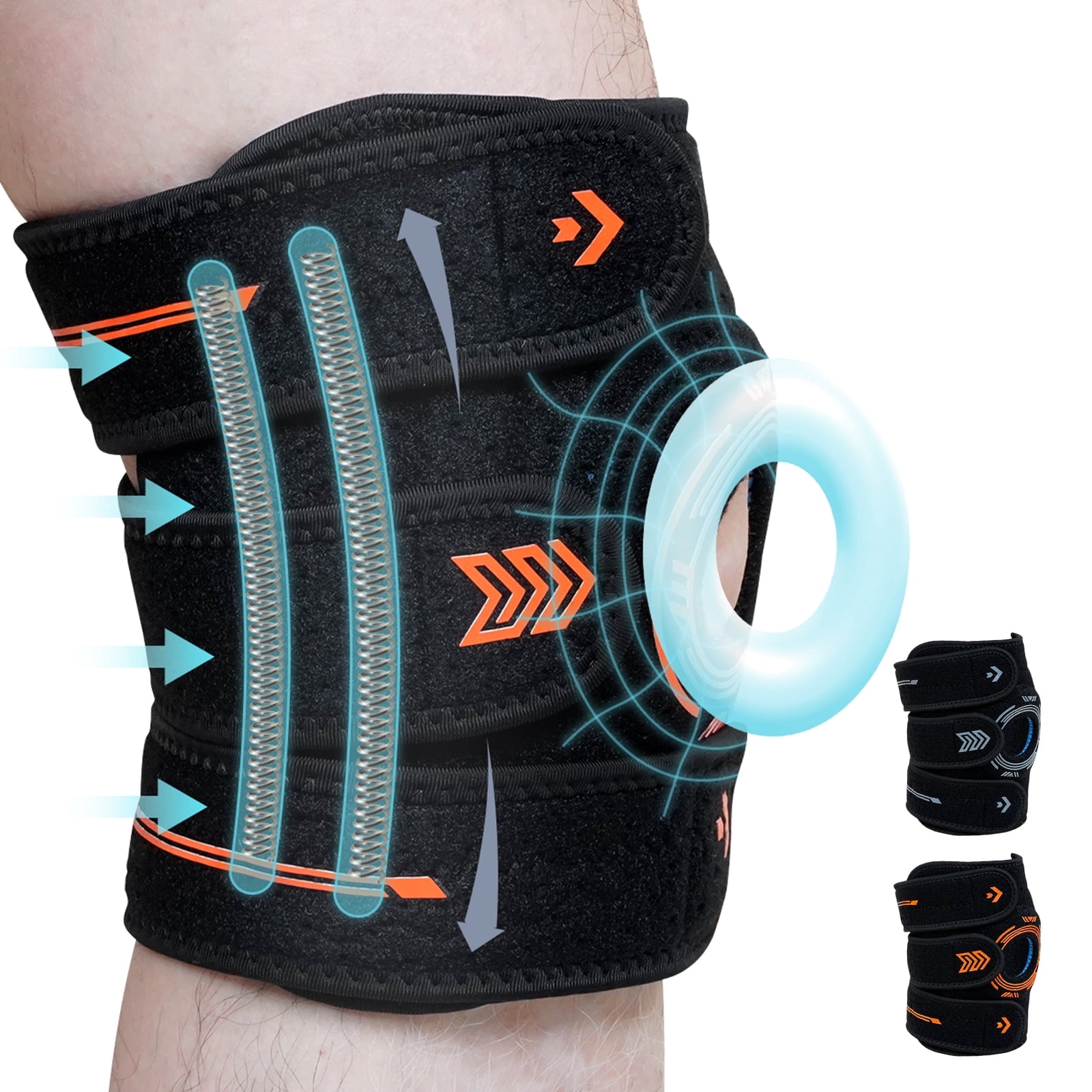 Plus Size Knee Brace for Knee Pain,UNEEI Knee Support with Adjustable ...