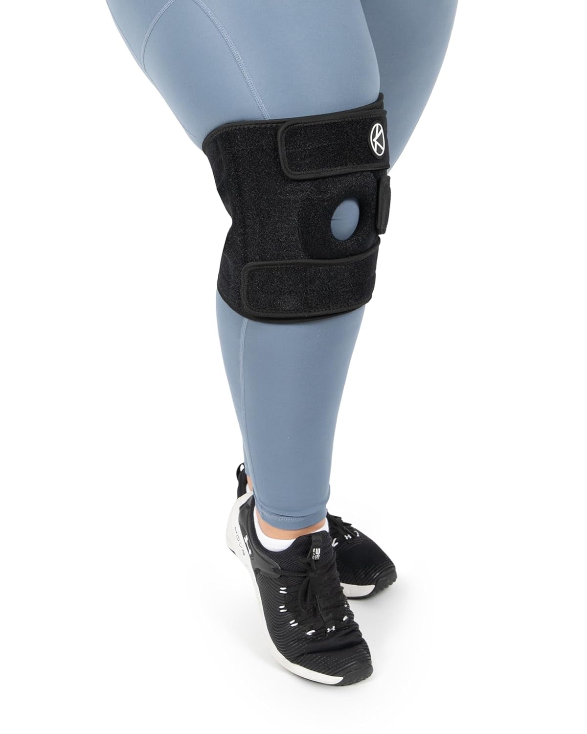 Plus Size Knee Brace for Women & Men Plus Size - Adjustable Copper Knee