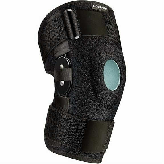 Plus Size Knee Brace XL-8XL,Stable Support of The Decompression Knee, Effective Relief of ACL, Arthritis, Meniscus Tear, Adjustable Compression Band, Suitable for Men and Women (3XL-4XL)