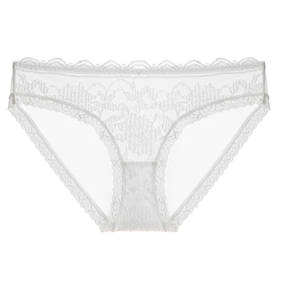 Plus Size Lace Seamless Underwear for Women,No Show Invisible Cheeky Hipster Elastic Waistband Curvy Panties 1X-5XL