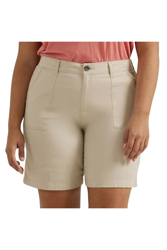 ® Womens Plus Size Ultra Lux Comfort with Flex to Go Utility Bermuda, Sizes 14-24
