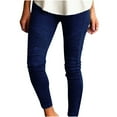 thumbnail image 1 of Plus Size Leggings for Women Belly Control Stretch Solid Compression Pants Trousers Slimming Yoga Pants Legging, 1 of 5