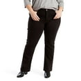 thumbnail image 1 of Plus Size Levi's® Classic Straight Jeans Color: Soft Black Size: 24W SHORT, 1 of 4