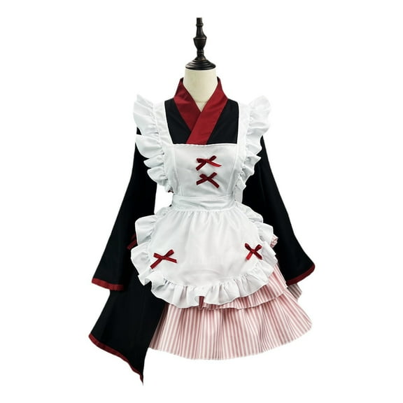 Plus Size Lolita Maid Dress with Kawaii Style for Women