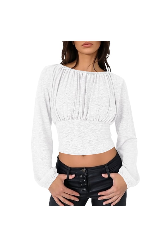 Plus Size Long Sleeve Button Down Shirts For Women Spread Collar Blouses Casual Work Tops For Women Fall Tunic Tops Solid Basic Tees