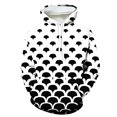 thumbnail image 1 of Plus Size Long Sleeve Hoodies for Men Drawstring Swaetershirts with Pockets Winter Casual Geometric Printed Tops, 1 of 4
