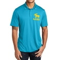 thumbnail image 1 of Plus Size Maine Moose Graphic Design PosiCharge Competitor Polo Tee Shirt - Atomic Blue XL, 1 of 2