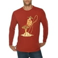 thumbnail image 1 of Plus Size Mariachi Lasso Graphic Long Sleeve Crewneck Tee - Paprika XL, 1 of 4