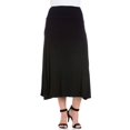 thumbnail image 1 of Plus Size Maxi Skirt Black 3XL, 1 of 1