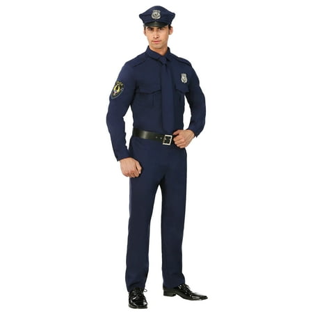 Plus Size Men's Cop Costume