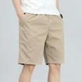 thumbnail image 1 of Plus Size Men's Shorts Streetwear Casual Cotton Summer Breathable Fitness Knee Shorts Sports Shorts  Sweatwear 6XL, 1 of 9