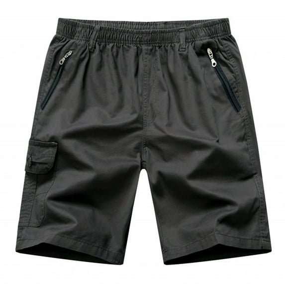 Plus Size Men's Swimwear Men's Swim Trunks Men's Casual Daily Outdoor Beach Lightweight And Breathable Work Shorts Ndbuld Christmas Gift Dark Gray L-5XL L