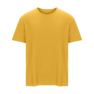 Plus Size Men's T Shirts L-6XL Loose Fitted Short Sleeve Crewneck Cotton Tops for Men Basic Daily Workout ShirtsMlzmgr