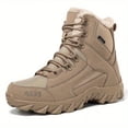 thumbnail image 1 of Plus Size Men's Warm Winter Snow Boots - Non-Slip, Lace-Up for Hiking & Outdoor Adventures, 1 of 9