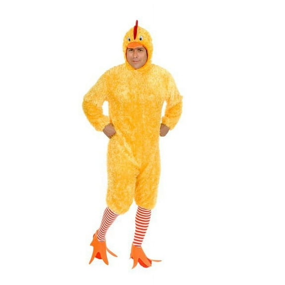 Plus Size Mens Funky Chicken Costume