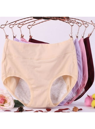 INNERSY Period Underwear High Waist Cotton Postpartum Womens