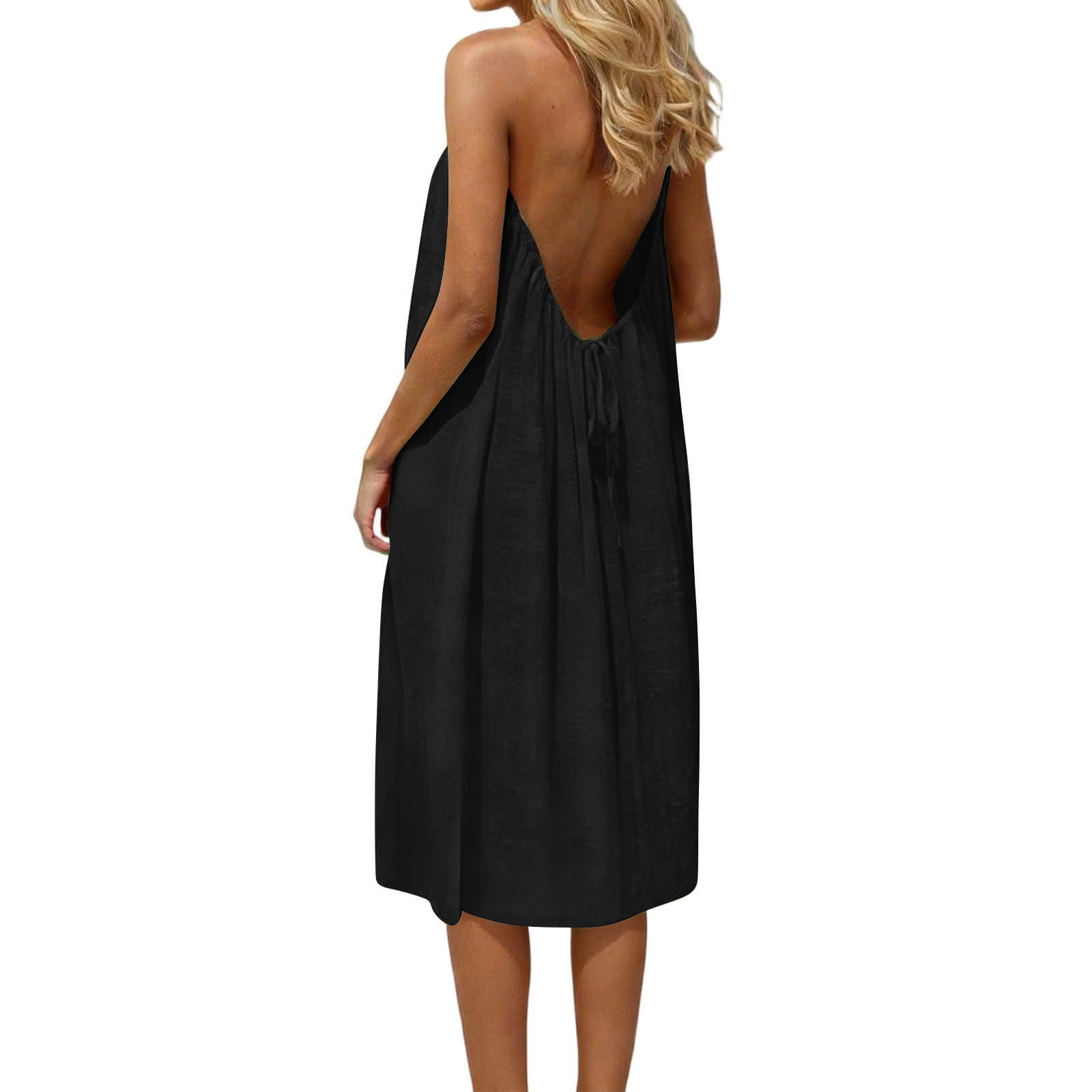 cute linen dress La Luna 11 Color(s):Single (Included) creating a flattering silhouette Badge:FP Black bridesmaid dresses have