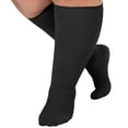 thumbnail image 1 of Plus Size Mojo Compression Socks for Men and Women 20-30mmHg Black, 6X-Large, 1 of 9