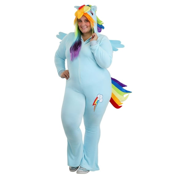 Plus Size My Little Pony Rainbow Dash Costume for Women