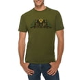 thumbnail image 1 of Plus Size Nature's Womens Day Celebration Graphic Design Deluxe Jersey T-Shirt - Army Green XL, 1 of 4