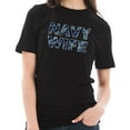 thumbnail image 1 of Plus Size Navy Wife Graphic Design Unisex Short Sleeve Cotton Jersey T-Shirt - Black XL, 1 of 2