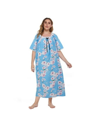 Walmart plus size house dresses hot sale
