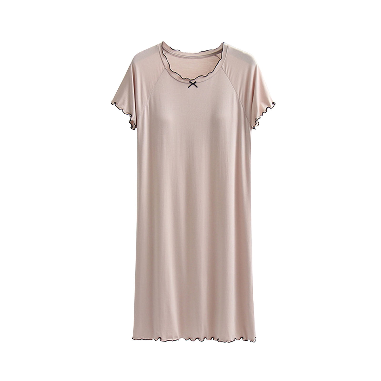 Plus Size Nightgowns for Women in Clearance Women's with Chest Pad ...