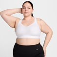 thumbnail image 1 of Plus Size Nike Indy High Support Padded Sports Bra Color: White Size: 1X, 1 of 5