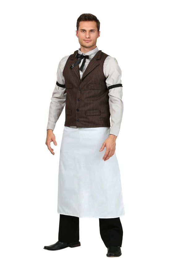 Plus Size Old West Bartender Costume