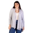 thumbnail image 1 of Plus Size Open Front High Low Cardigan, 1 of 8