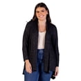 thumbnail image 1 of Plus Size Open Front High Low Cardigan, 1 of 9