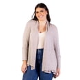 thumbnail image 1 of Plus Size Open Front High Low Cardigan, 1 of 8