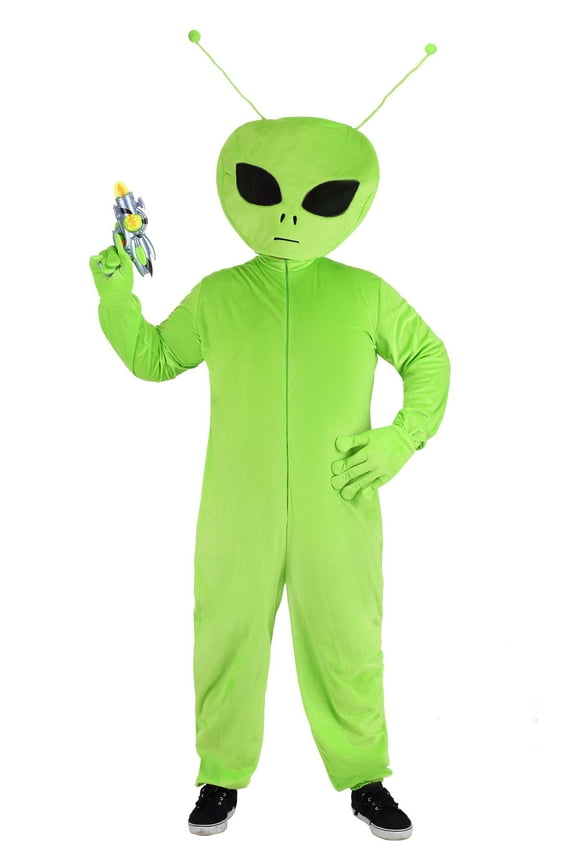 Plus Size Oversized Alien Costume for Men