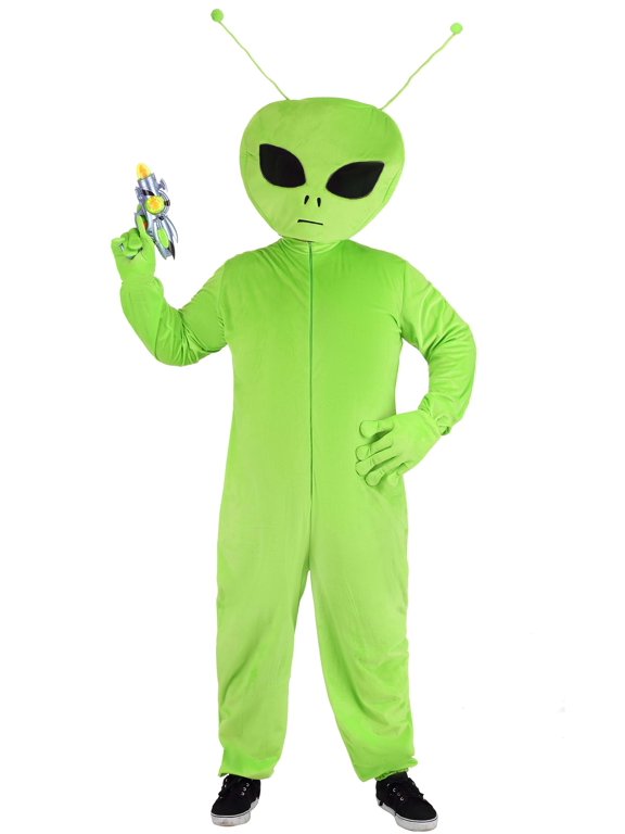 Plus Size Oversized Alien Costume for Men
