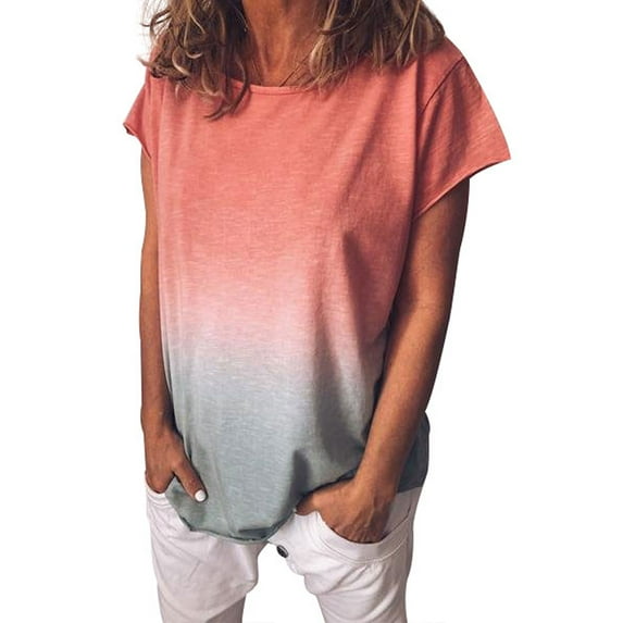 Plus Size Oversized S-5XL Short Sleeve T Shirt Women Streetwear Tie Dye Print Tshirt Women Summer Casual Loose T-shirt Tops Korean Woman Clothes