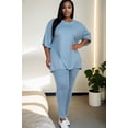 thumbnail image 1 of Plus Size Oversized T-shirt & Leggings Set, 1 of 2