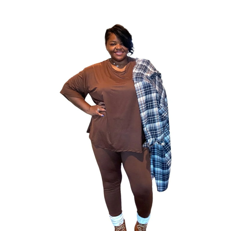 Oversized t shirt and tights hotsell