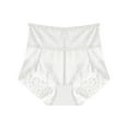 thumbnail image 1 of Plus Size Panties for Women Tbopshirt Womens Panties Briefs,High Waist Lace Ultra-ThinBreathable Mesh Butt Lifting and Control,Women's Hipsters Underwear, 1 of 2