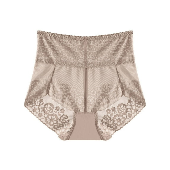Plus Size Panties for Women Clearance!Tbopshirt Womens Panties Briefs,High Waist Lace Ultra-ThinBreathable Mesh Butt Lifting and Control,Women's Hipsters Underwear,Big Holiday Savings Deals