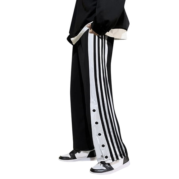 Plus Size Pants Women Solid Color Cargo Trousers High Waist Drawstring Wide Leg Cuffed Slim Fit With Pocket Lightweight Black XL