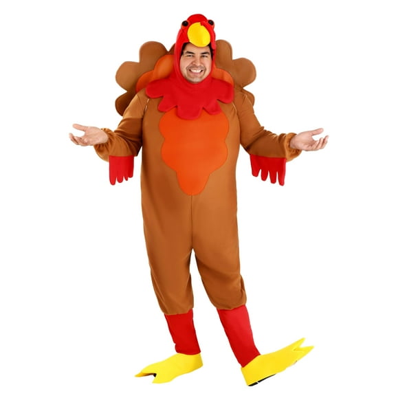 Plus Size Perky Turkey Adult Costume
