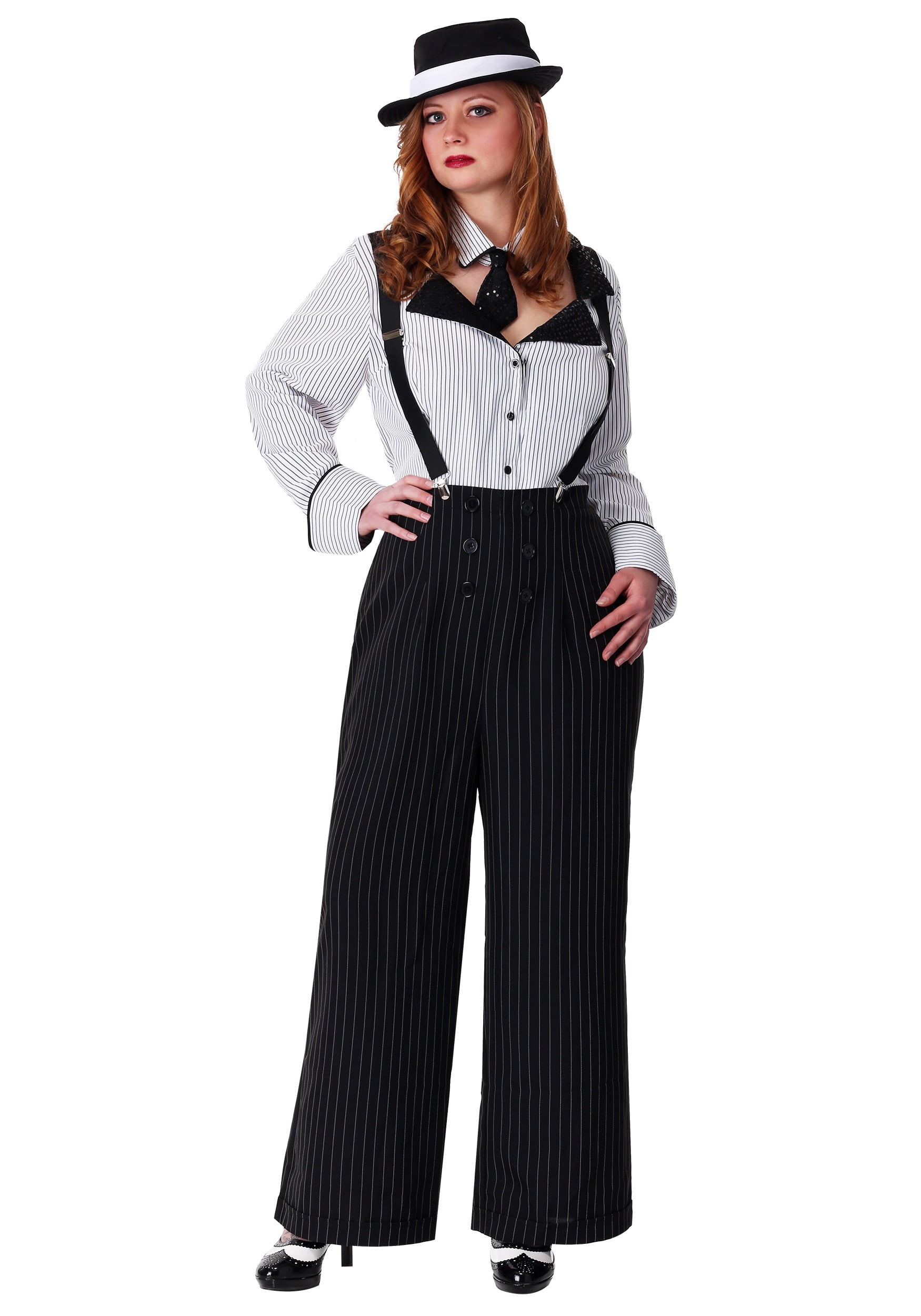 Womens 2025 gangster suit